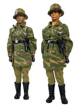Set of 2 German Ultimate Soldier Figures - Each figure comes with accessories