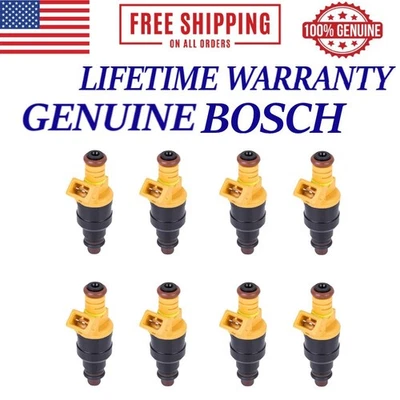 Nuevos inyectores de combustible Bosch OEM 8X para Ford F150 F250 Lincoln Town Car 90-05 4,6 L Foto 1 de 4
