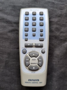 Mando a distancia de audio genuino Aiwa RC-AAT11 XR-M100/120/121/130/150/151/200 K966 - Imagen 1 de 5