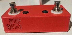 Raro commutatore pedale chitarra A/B/Tuner JHS rosso cablato personalizzato Kansas City USA Josh - Foto 1 di 15