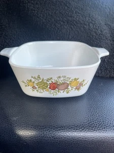 Vintage Corning Ware P-43-B Spice Of Life 2 3/4 Cup Small Casserole Dish - Imagen 1 de 3