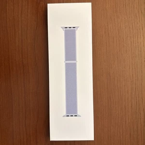 Genuine Apple Blue Cloud Sport Loop 46mm For Apple Watch Series 10-Slate - Photo 1 sur 3