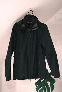 Mammut Men's Black Nylon Gore-tex Full Zip Jacket Size L - Picture 1 of 16