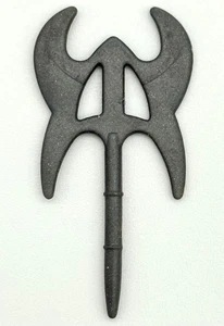 Battle Beasts Danger Dog #21 Axe Original 1986 Grey Weapon Accessory - Foto 1 di 2