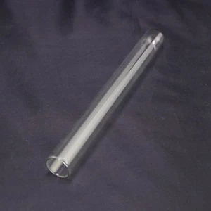 10x tubos de ensayo de laboratorio de 10x100 mm de vidrio transparente - Imagen 1 de 2