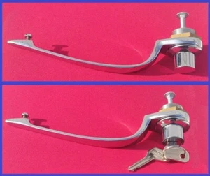 Maniglie esterne dx e sx con cilindretti Lancia Aurelia b 20 Ferrari + varie  - Bild 1 von 5