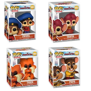 American Tail - Papa Tiger Fievel Tanya Pop! Vinyl Figure Pre-order - 4 Set - Picture 1 of 5