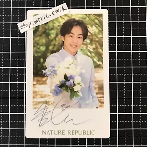 Tarjeta fotográfica oficial de colaboración XIUMIN NATURE REPUBLIC EXO tarjeta fotográfica RARA PC A - Imagen 1 de 12