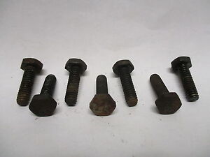 1973 AMC Ambassador 360 Engine 7 Oil Filter Adapter To Timing Cover Bolts 26872