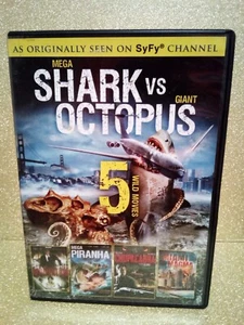 (1-341) “SyFy CHANNEL: 5 WILD MOVIES" DVD / PRE-WATCHED / WIDESCREEN - Picture 1 of 7