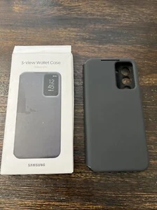 ORIGINAL Samsung S-View Geldbörse Etui für Galaxy S23+ PLUS* EF-ZS916 schwarz GEBRAUCHT* - Bild 1 von 13