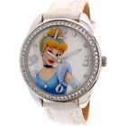 Disney Prinzessin Mädchen PRS547 weiß Leder Quarz Mode Uhr