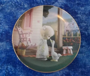 Precious Moments Collection Make A Joyful Noise Plate 1993 Hamilton Collection - Picture 1 of 3