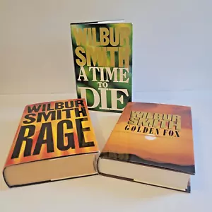 Wilbur Smith Bundle 3 Hardcover Books Courtney Series 21 22 & 23 (Chrono) Action - Picture 1 of 6