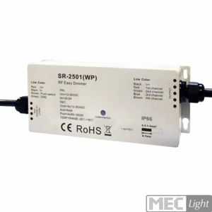 RF Empfänger RGB wasserfest (SR-2501WP) Funk max. 4x 5A - Bild 1 von 1