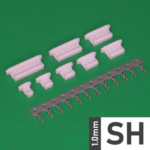 Conector de crimpado SH 1,0 mm + crimpadoras 2-12p B2W (estilo JST SH) - Imagen 1 de 3