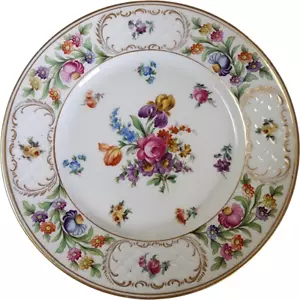 Plato de cena Schumann Bavaria Dresde Art Multmotiv - Imagen 1 de 3