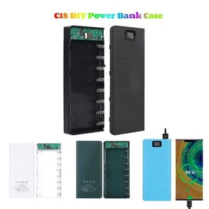 Mobile Power No-soldering DIY Digital Display Kit Li-ion Battery Pack Box Holder - Picture 1 of 18