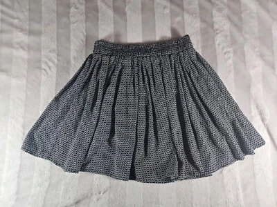 Бренди Melville цветочный черно-белый мини Skater юбка один размер S M L подростков - Изображение 1 из 4