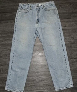 Levis 468 Jeans 38x32 Relaxed Straight Light Every Garment Guaranteed Red Tag - Picture 1 of 15