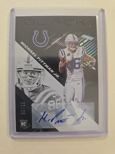 2020 Panini Black - Rookies Silver #119 Michael Pittman Jr. 22/25 Auto - Picture 1 of 2