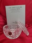 NEW WATERFORD CRYSTAL VINTAGE TIMES SQUARE HOPE FOR ABUNDANCE COVERED  NIB