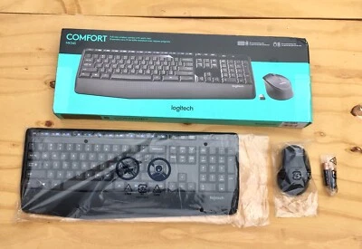 Logitech (Model: MK345) Comfort Wireless Computer Keyboard and Mouse Combo Set - Image 1 of 2