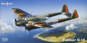 Fokker G.IA -  MikroMir 72-017 skala 1/72 - Imagen 1 de 1