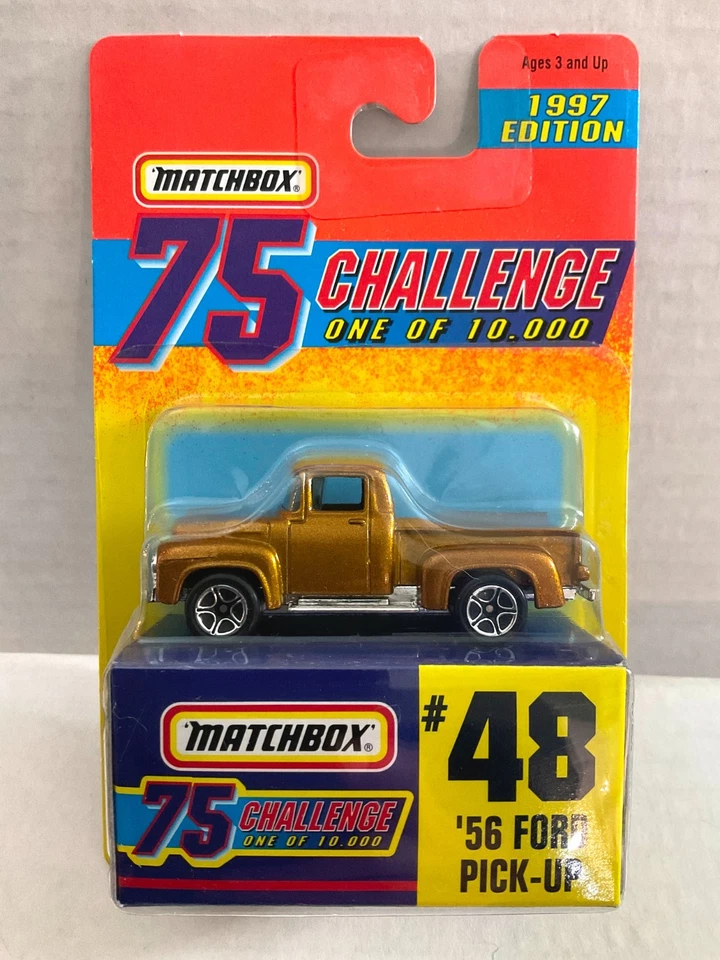 Matchbox MB 3 ALFA ROMEO 155 Gold 75 Challenge 1997 MINT on Card