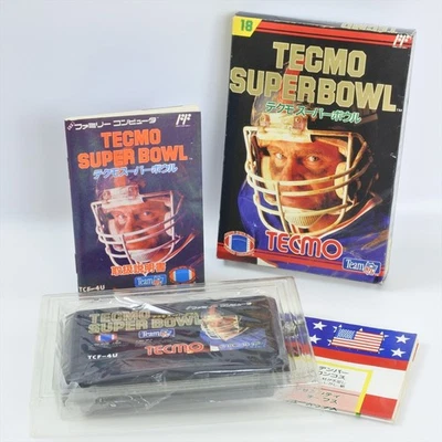 TECMO SUPER BOWL Famicom Nintendo 2317 fc - Image 1 of 4