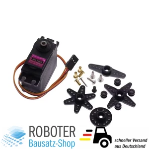 MG996R Digital Servo Motor mit Metall Getriebe 360° RC Modellbau DIY-Elektronik - Bild 1 von 1