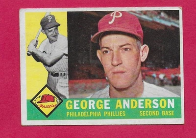 1960 年 Topps # 34 Sparky Anderson - 状况极佳 -3 - 费城人队 — 第 1/2 张图片