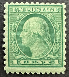 US 1919 Scott #538 MH OG Stamp 1 Cent Washington Perf 11x10 Rotary - Picture 1 of 2