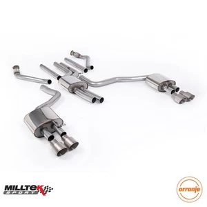 Milltek Exhausts Audi A6 3.0TFSI V6 (S-Line Facelift Models Only) C7.5 Cat-back - Picture 1 of 2