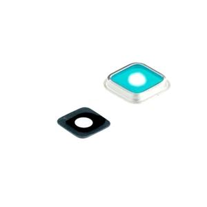 Camera Glass Lens Cover Frame Holder For Samsung Galaxy Note 4 Edge N915 White - Picture 1 of 2