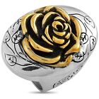 King Baby Sterling Silver and Alloy Rose Ring K20-5659