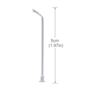 Lámparas de luz de calle 10 piezas modelo trenes escala HO TT 1:100 5 cm LED brillantes T91 - Imagen 1 de 5