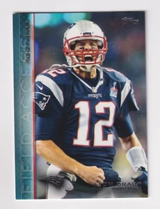 2015 Topps Field Access #1 Tom Brady Buccaneers New England Patriots GOAT - Imagen 1 de 2