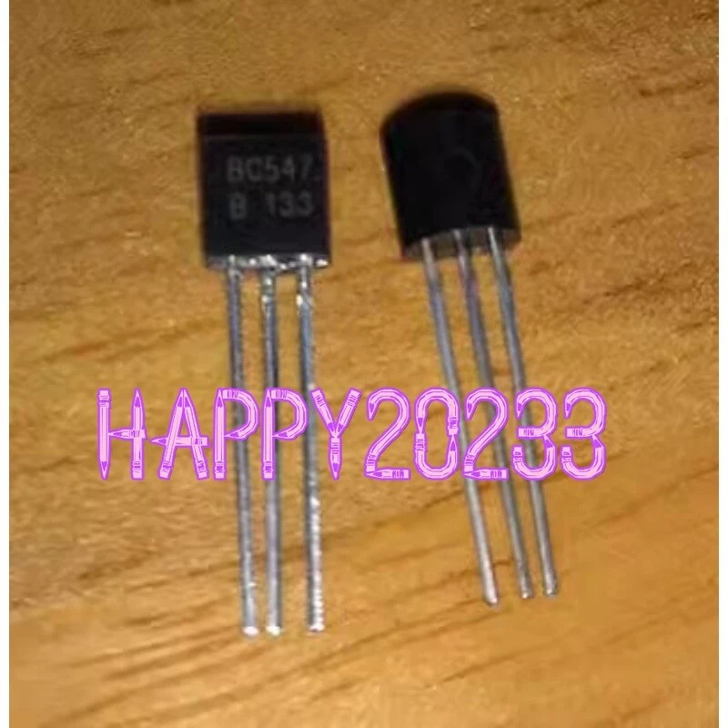 100PCS NEW BC547B BC547 Small power triode #MX - Image 1 of 1