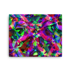 The Colors Between Colors II 16”x20”/40.6x50.8cm Original Artwork Canvas Print - Picture 1 of 1