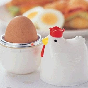 Tool Cooking Home Appliance Eggs Kitchen Egg Boiler Chicken Shaped Cooker - Bild 1 von 8