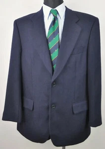 VALENTINO UOMO Blazer US 42 Wool Cashmere Jacket Herringbone EU 52 Sports Coat L - Picture 1 of 12