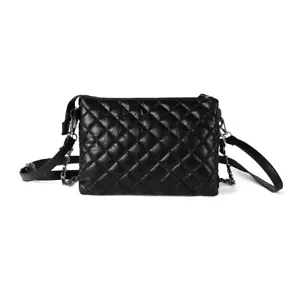 Damen Nylon Puffer Quilt Tasche Kette Dekor Riemen. Von Nollia - Bild 1 von 6