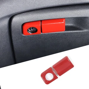 Cubierta de marco con botón interruptor de guantera rojo ABS para Honda Pilot 2015-2022 - Imagen 1 de 13