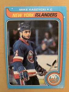 1979-80 O-Pee-Chee # 87 Mike Kaszycki New York Islanders