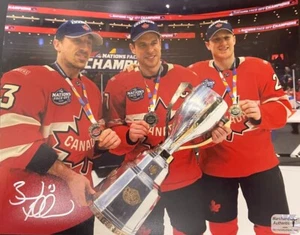 Brad Marchand Team Canada 4 Nations Signed 8x10 Photo COA - Picture 1 of 2