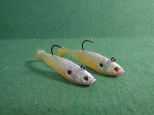 Pre-Rigged Jig Head Soft Fishing Lures, Paddle Tail Swimbaits for Bass Fishing - Picture 1 of 1