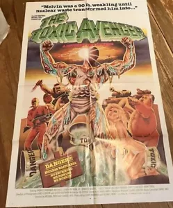 Original THE TOXIC AVENGER de 1984 y TOXIC AVENGER 2 de 1989 una hoja - Imagen 1 de 5