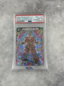 SSB Kaio-Ken Son Goku, United Divinity BT1-111 SCR Dragon Ball Super PSA 10 - Imagen 1 de 2