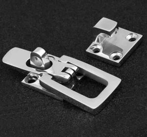 Marine 316 Stainless Steel Boat New Locker Latch Clamp Fastener Anti-Rattle 70MM - Picture 1 of 10